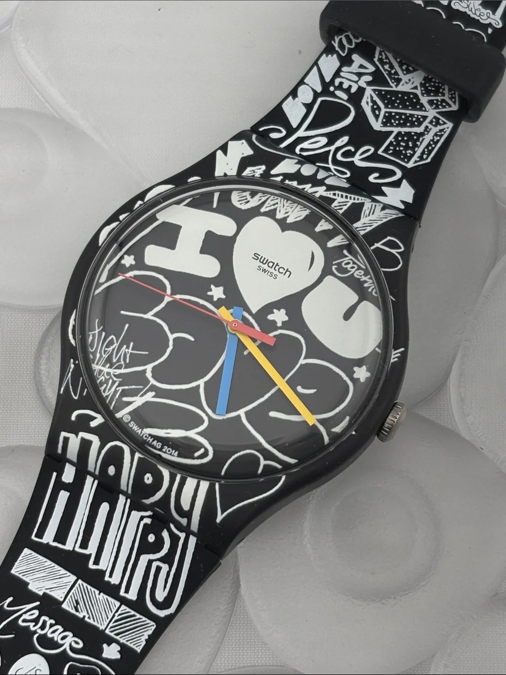 Swatch Watch - SUOB125 - LOVE WALL